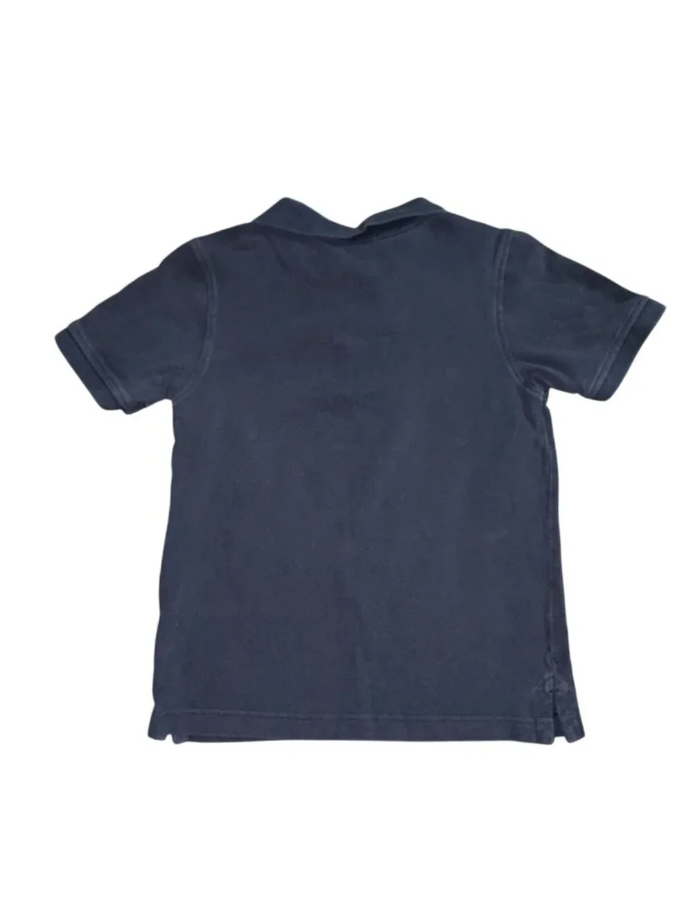 Gymboree Boys 'All-American' Short Sleeve Polo Shirt-Blue-Size 6-GUC